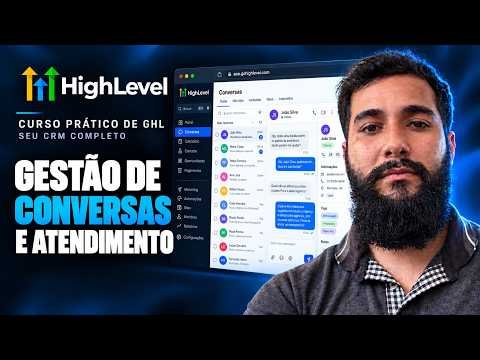 Capa da Aula 05: Conversas e atendimento no CRM GoHighLevel